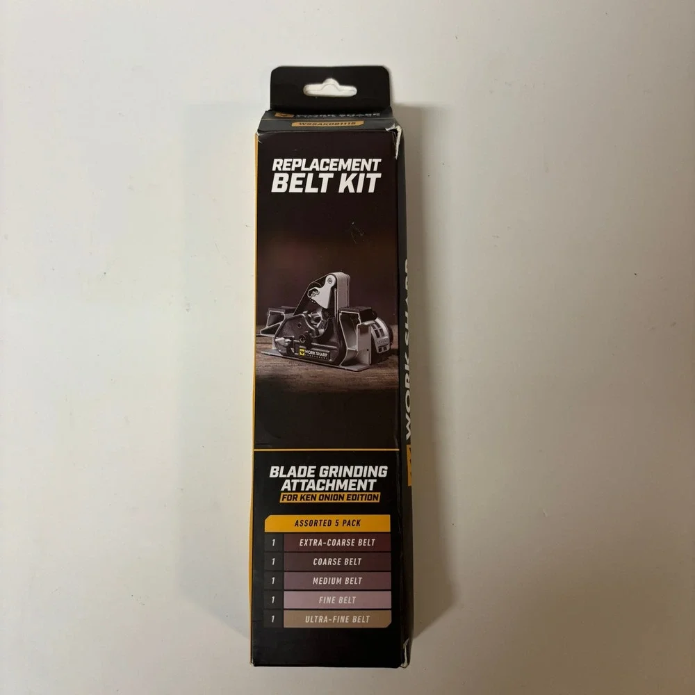 Work Sharp WSSAKO81115 Replacement Belt Kit Ken Onion Blade Grinding Attachment‎